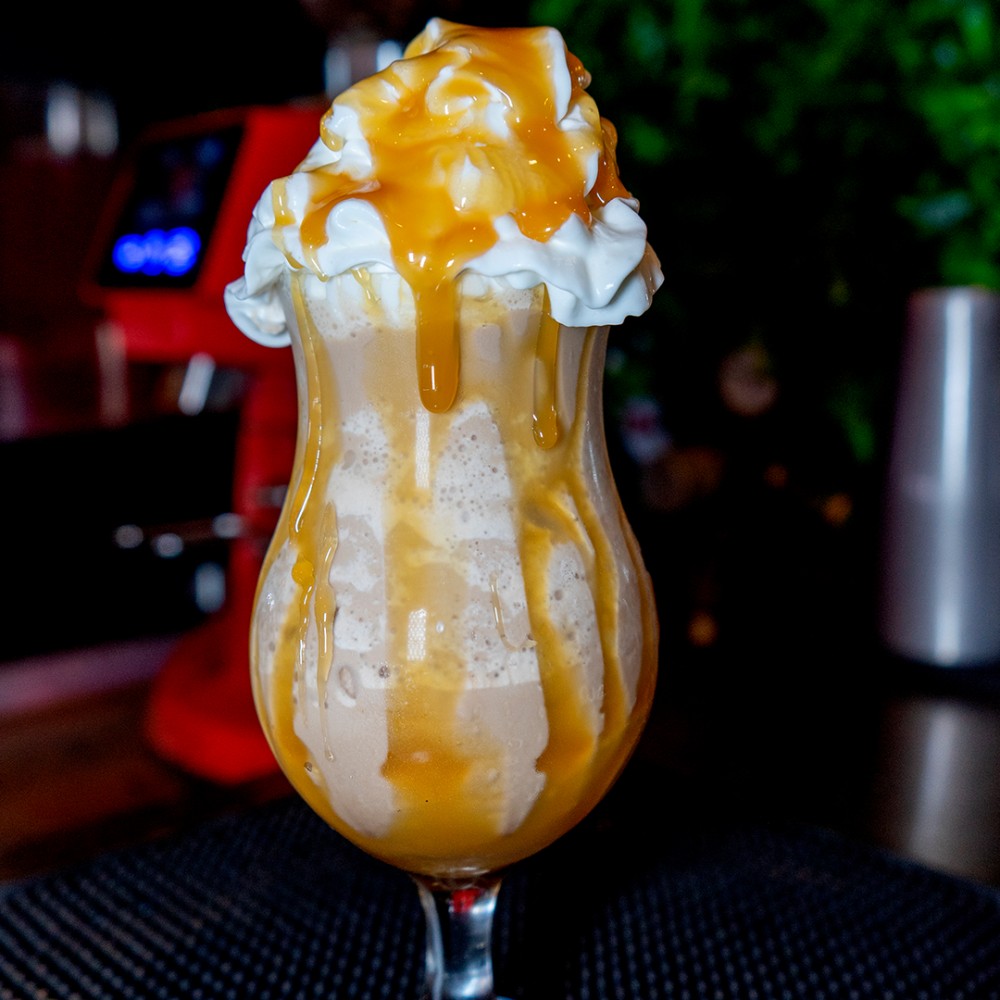 Granita di caffe ai caramelo - Kow Restaurant