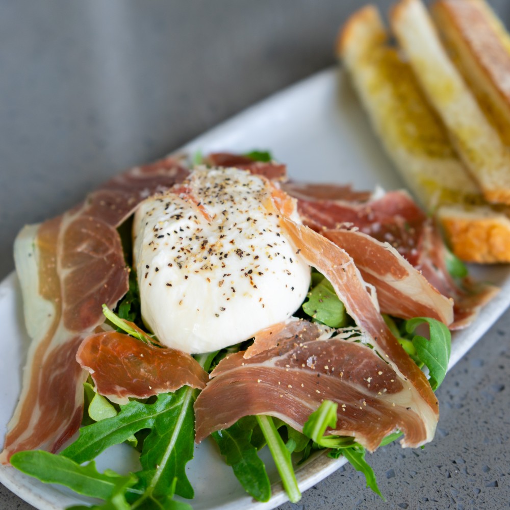 Burrata Cheese - Kow Restaurant